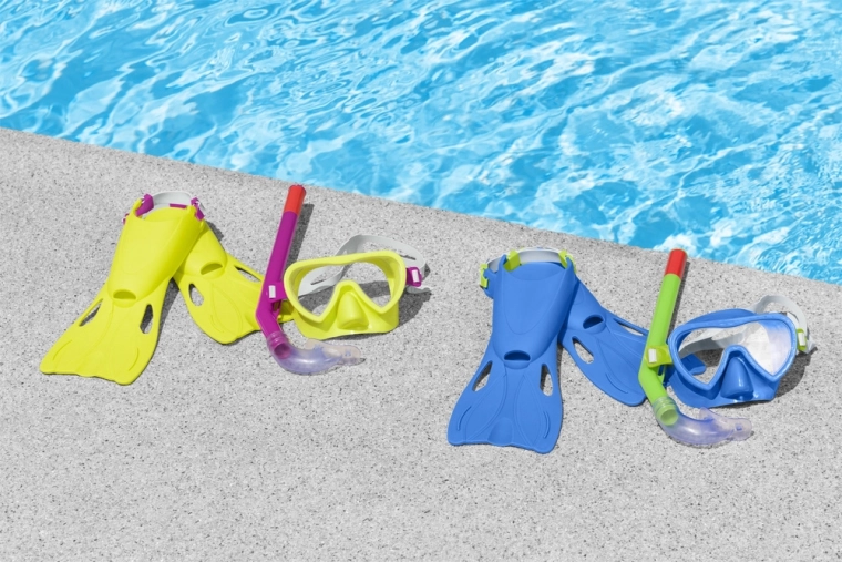 Bestway búvárkodó készlet: maszk, uszonyok és snorkel