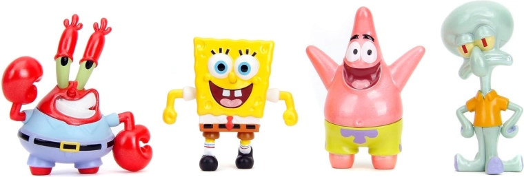 Ikonikus szereplők fém kivitelben