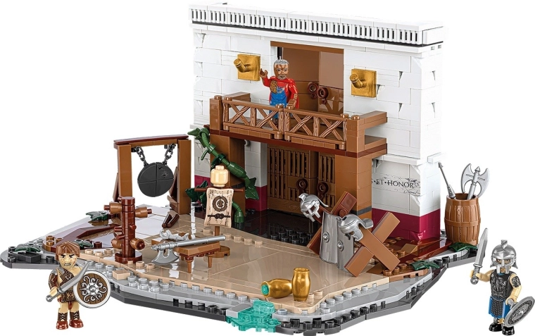 Részletgazdag gladiátor figurák