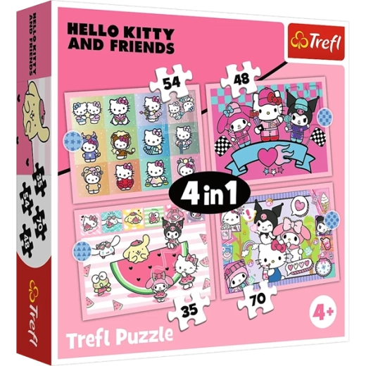 4 puzzle egy csomagban