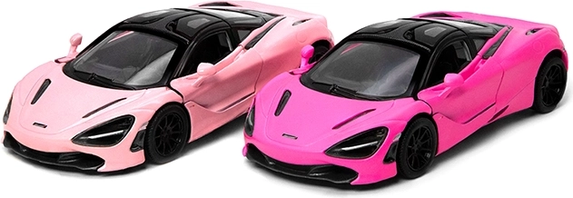 Fém modell McLaren 720S rózsaszín 12,7 cm
