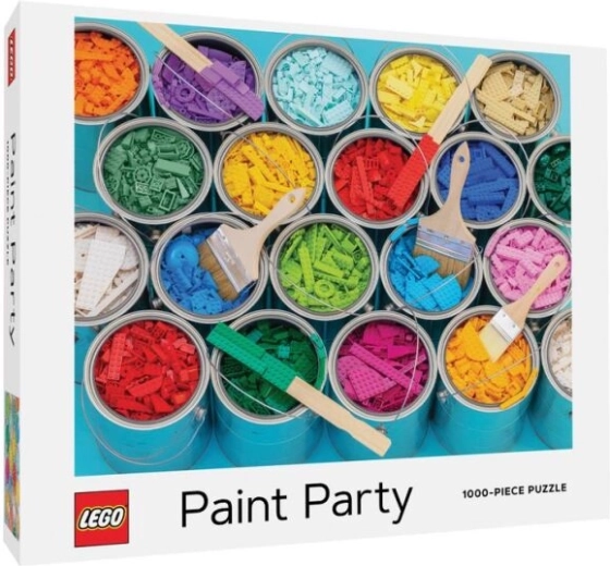 Chronicle Books puzzle LEGO festői parti 1000 darab