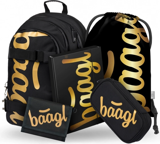 Baagl Skate Gold iskolai készlet