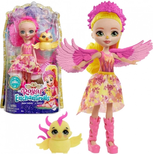 Enchantimals baba fénix kisállattal