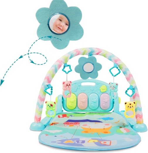 A gyermekkel együtt nő: fekvés, hason fekvés, ülés