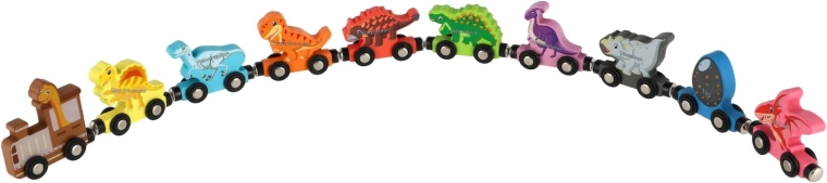 Színes dinoszauruszok kerekeken