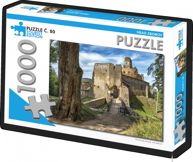 Turista kiadás kirakós Zborov vára 1000 darab