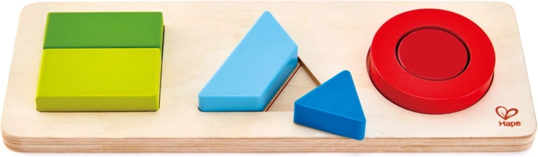 Fa puzzle geometriai formák