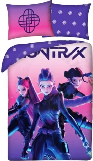 Pamut ágyneműhuzat K-Pop Demon Hunters Huntrix 140 × 200 cm