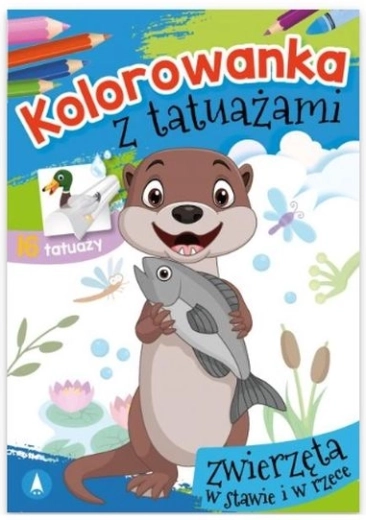 ZWIERZAKtattoo – színezők és lemosható állatos tetoválások a tóból és a folyóból