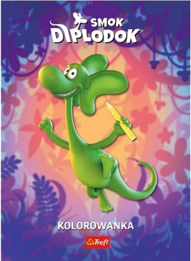 Smok Diplodok: kifestőkönyv