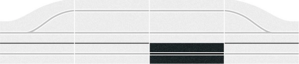 egyenes szakasz a PIT STOP bővítéséhez Carrera Digital 132/124 autópályákhoz