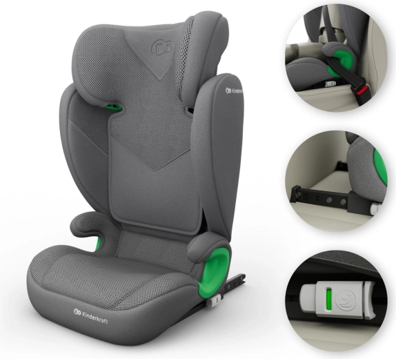 Gyors és stabil ISOFIX beszerelés