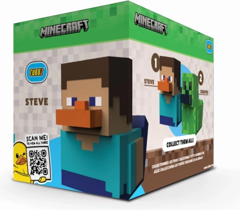 Tubbz kacsa Minecraft Steve