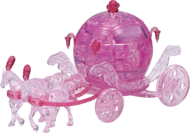3D kristály puzzle királyi hintó – 67 darab