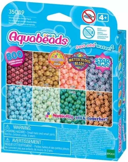 Aquabeads akvarell gyöngyök – kiegészítő készlet