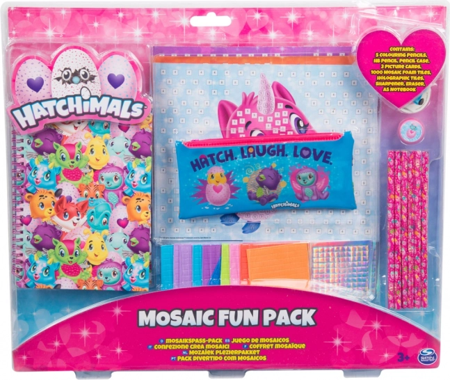 Hatchimals Mozaik Készlet Iskolásoknak