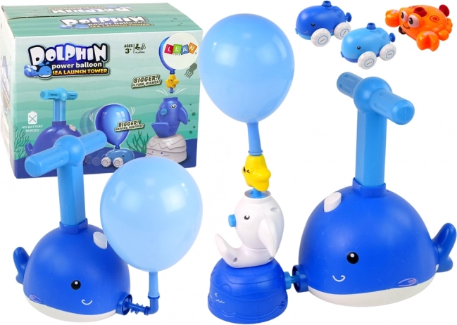 Léggömb Indítószett Delfin