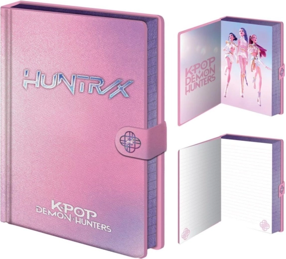 K-pop Demon Hunters A5-ös jegyzettömb kapoccsal