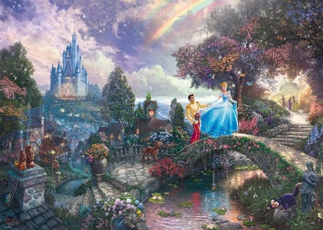Puzzle Hamupipőke: Álombéli kívánság 1000 darab