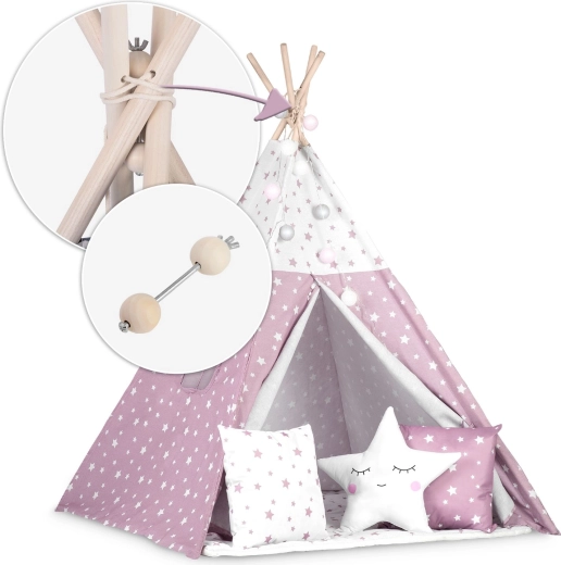 Stabil fa váz stabilizátorral