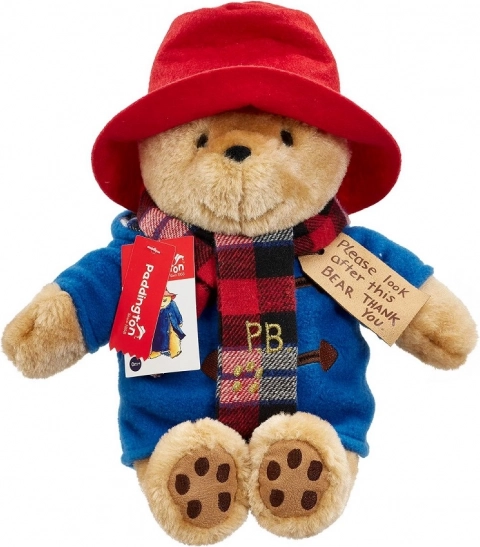 PADDINGTON plüssmackó sállal – nagy
