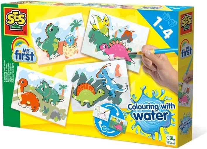 SES Creative My First vízzel festés – dinoszauruszok