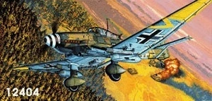 JU 87G-2 Stuka Kanonen Vogel műanyag repülőgépmodell