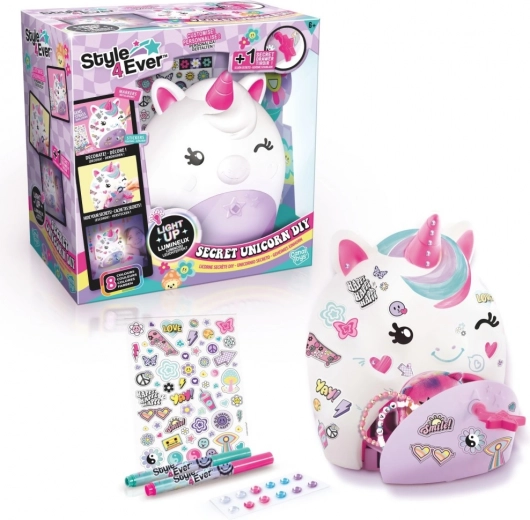 DIY unikornis lámpácska titkos rekesszel – Style4Ever