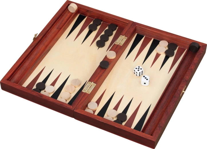 Goki backgammon fa társasjáték