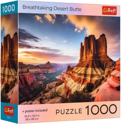 Puzzle 1000 USA Lélegzetelállító Sivatagi Butte