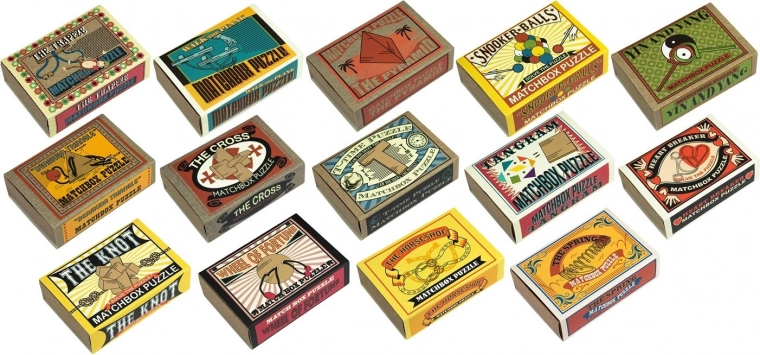 Matchbox zsebre való fejtörő – 1 db (mix) PROFESSOR PUZZLE