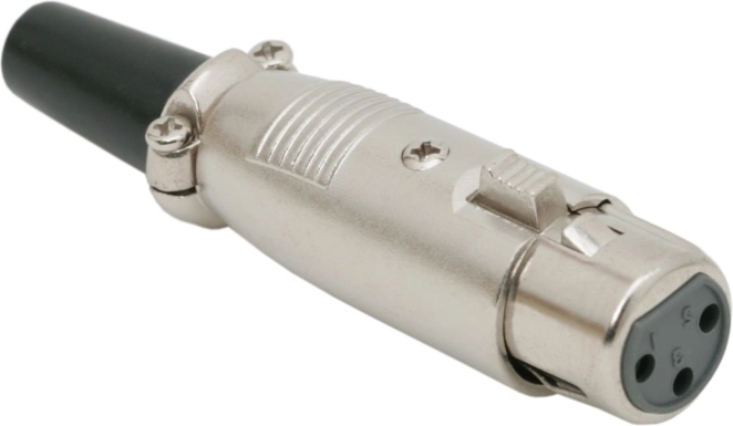 Hárompólusú XLR aljzat