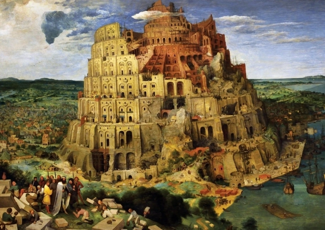 Puzzle Museum Series: Bábel tornya 2000 darab