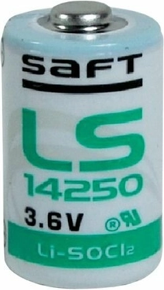 Saft lítium akkumulátor CR1/2 AA 3,6 V 1200 mAh (LS14250)