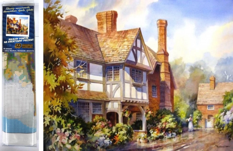 Norimpex gyémánt festés Vidéki villa 30x40 cm