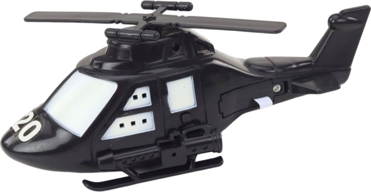 Helikopter fényekkel és hangokkal