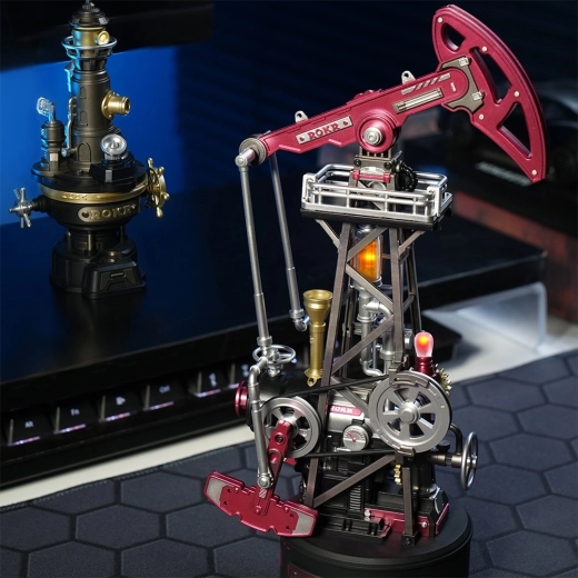 Fémes részletek és stabil talapzat