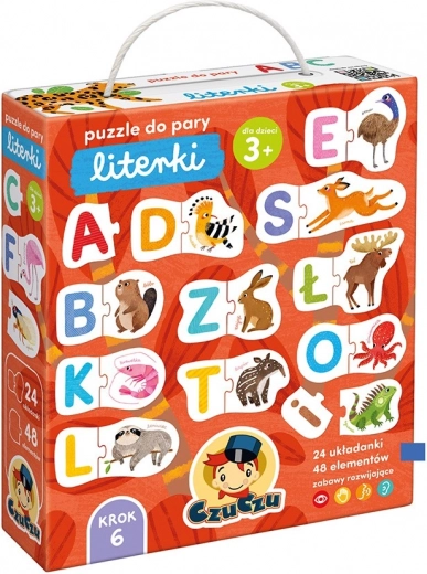 Párosító puzzle Ábécé