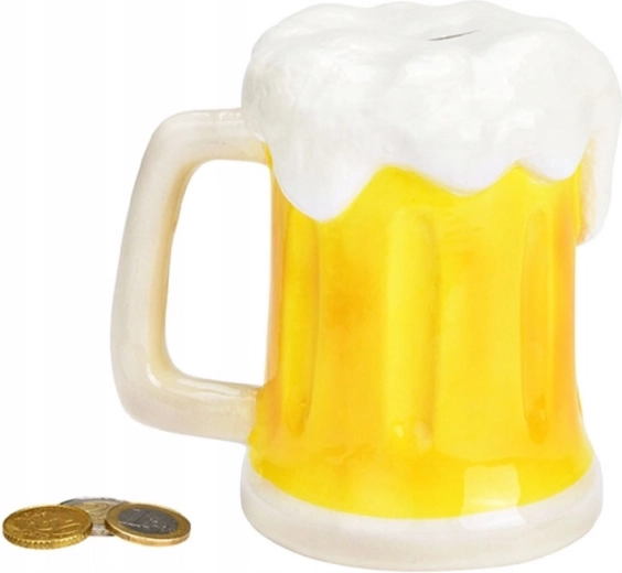 Söröskorsó formájú porcelán persely