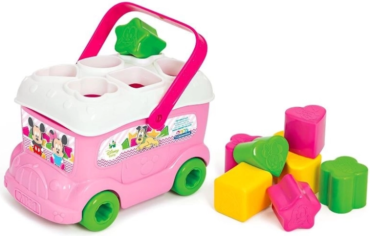 Minnie mintás busz