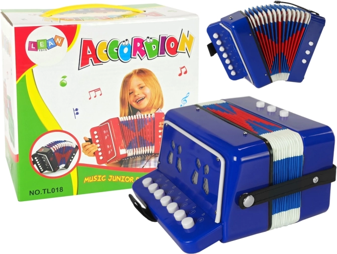 Harmonika kis zenészeknek – kék