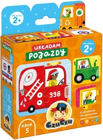 CzuCzu Kirakom a járműveket – puzzle a legkisebbeknek