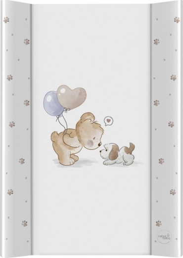 Ceba Baby pelenkázó alátét kiságyra merev lappal Ultra Light Friends Forever 50 × 70 cm
