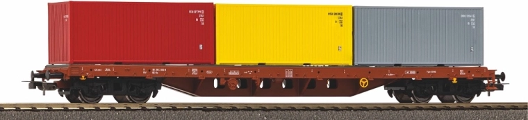 Piko SNCB konténerszállító kocsi, V. korszak, H0 (1:87)