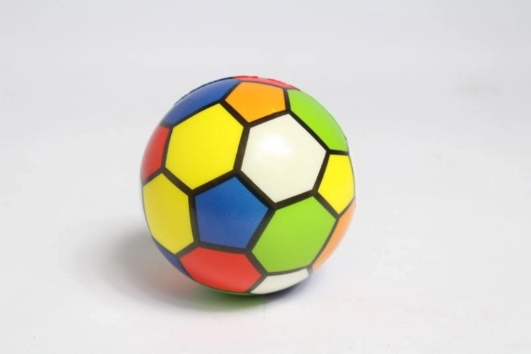 Puha színes labda 10 cm (6 db)