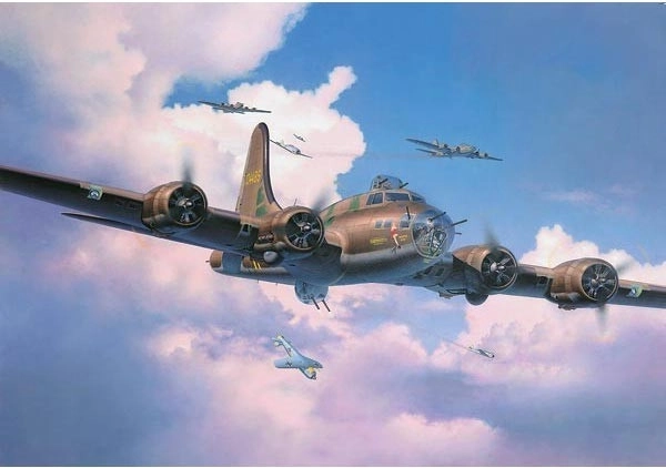 Műanyag modell B-17 F Memphis Belle