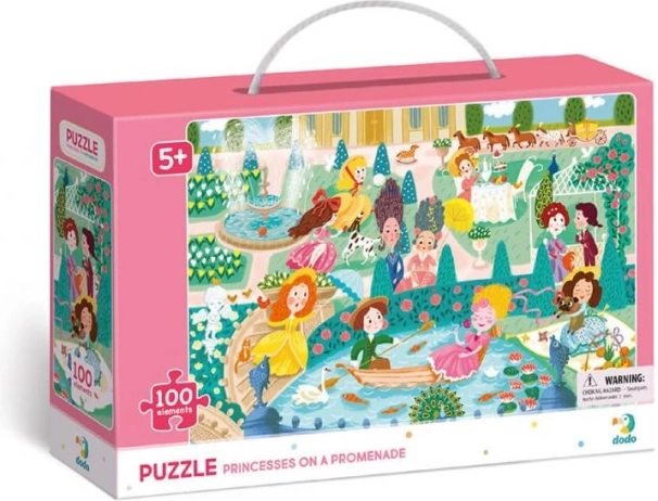 DODO puzzle – hercegnők a korzón, 100 darab