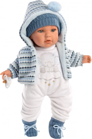 Realisztikus Baby Enzo baba hangokkal