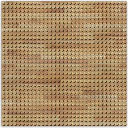 Dizájnos építési alaplap - fa 25,5 x 25,5 cm